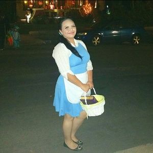 Custom Beauty and the Beast peasant Bell costume